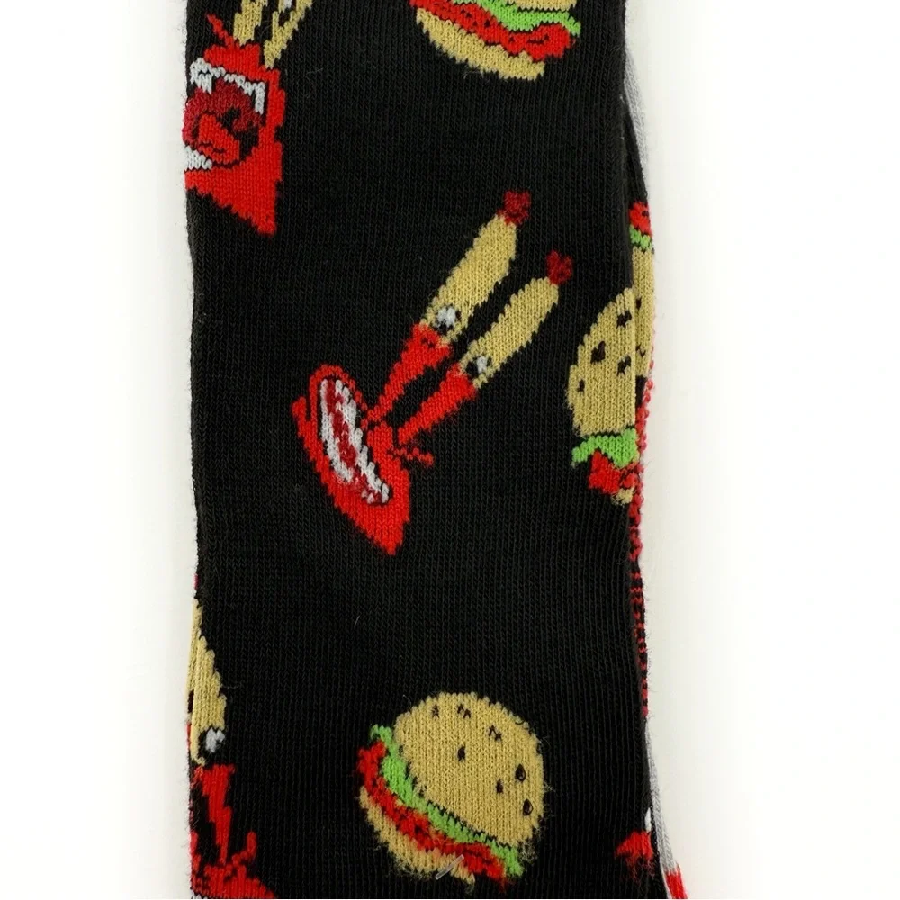 SpongeBob Crew Socks Mens Womens Mr. Krabs Krabby Patties Nickelodeon Y2K Gift